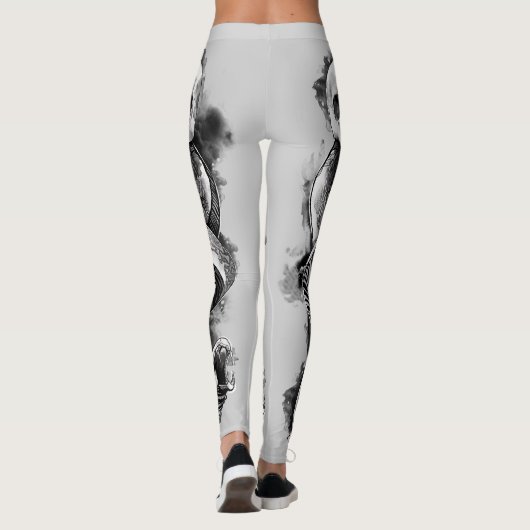 Harry Potter | Donkere mark-Waterverf Leggings (Achterkant)