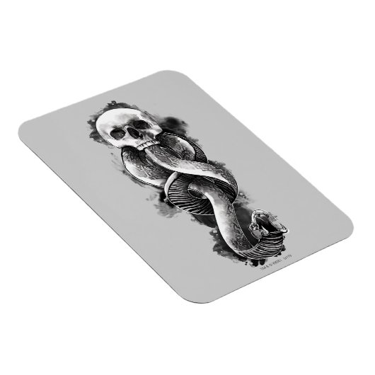 Harry Potter | Donkere mark-Waterverf Magneet (Rechterzijde)