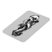 Harry Potter | Donkere mark-Waterverf Magneet (Linkerzijde)