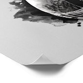 Harry Potter | Donkere mark-Waterverf Poster (Hoek)