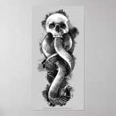 Harry Potter | Donkere mark-Waterverf Poster (Voorkant)