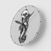 Harry Potter | Donkere mark-Waterverf Ronde Klok (Hoek)