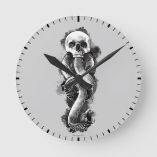 Harry Potter   Donkere mark-Waterverf Ronde Klok