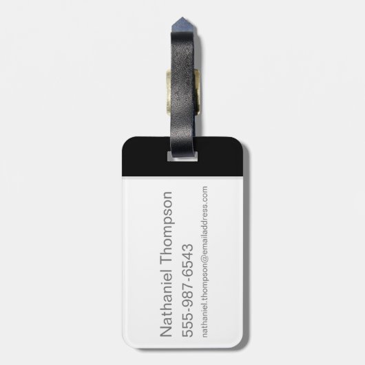 Harry Potter| Donkere markering Bagagelabel (Achterkant verticaal)