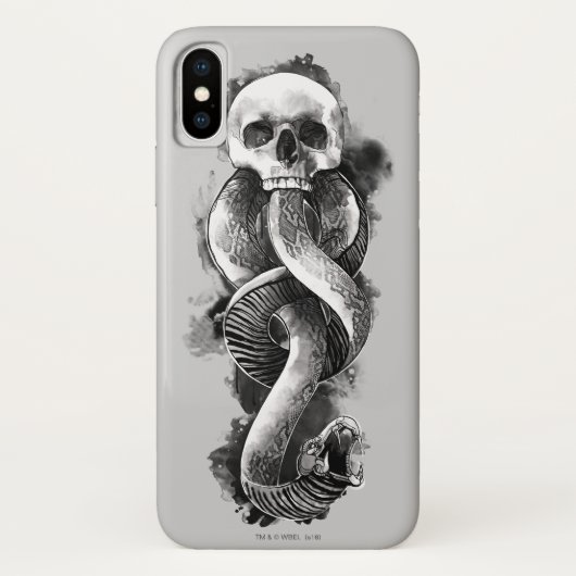 Harry Potter | Donkere Teken Waterverf Case-Mate iPhone Case (Achterkant)
