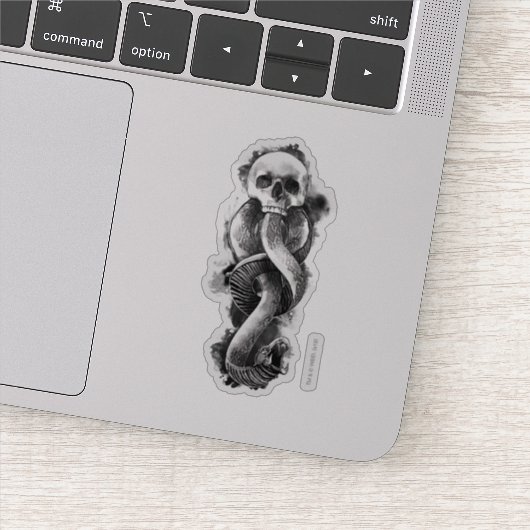 Harry Potter | Donkere Teken Waterverf Sticker (Detail)