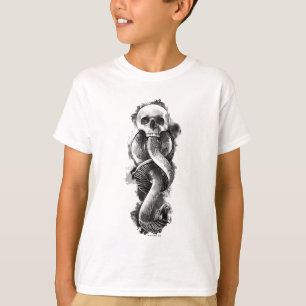 Harry Potter Donkere Teken Waterverf T-shirt