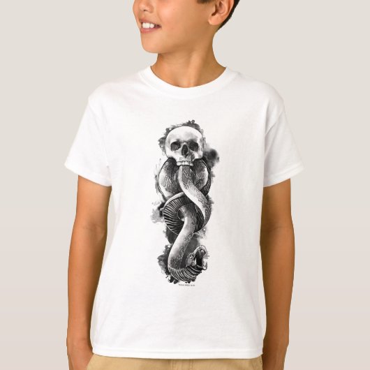 Harry Potter | Donkere Teken Waterverf T-shirt (Voorkant)