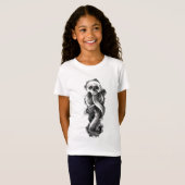 Harry Potter | Donkere Teken Waterverf T-shirt (Voorkant volledig)