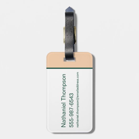 HARRY POTTER™ Dueling Club Graphic Bagagelabel (Achterkant verticaal)