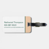 HARRY POTTER™ Dueling Club Graphic Bagagelabel (Achterkant horizontaal)