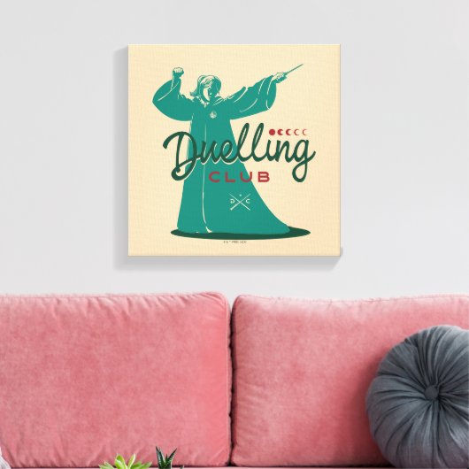 HARRY POTTER™ Dueling Club Graphic Canvas Afdruk (Insitu (Woonkamer))