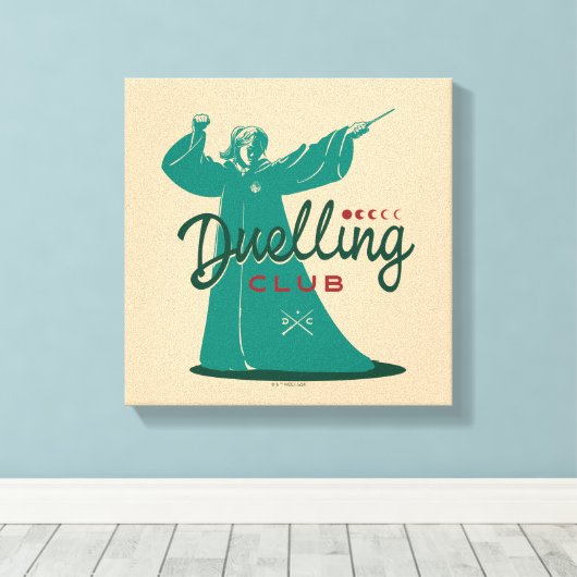 HARRY POTTER™ Dueling Club Graphic Canvas Afdruk (Insitu (Houten vloer))