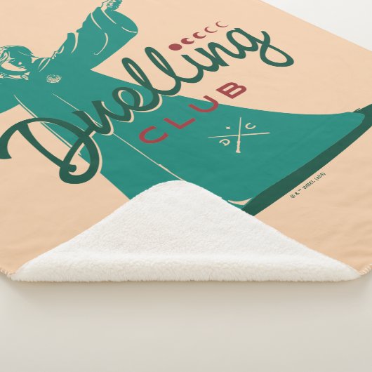 HARRY POTTER™ Dueling Club Graphic Sherpa Deken (3/4)
