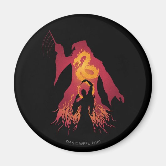 Harry Potter | Dumbledore Silhouette Magneet (Voorkant)