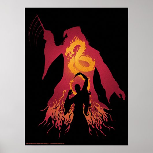 Harry Potter | Dumbledore Silhouette Poster (Voorkant)