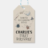 Harry Potter Eerste Verjaardag Bedankt Favoriet Cadeaulabel (Voorkant)