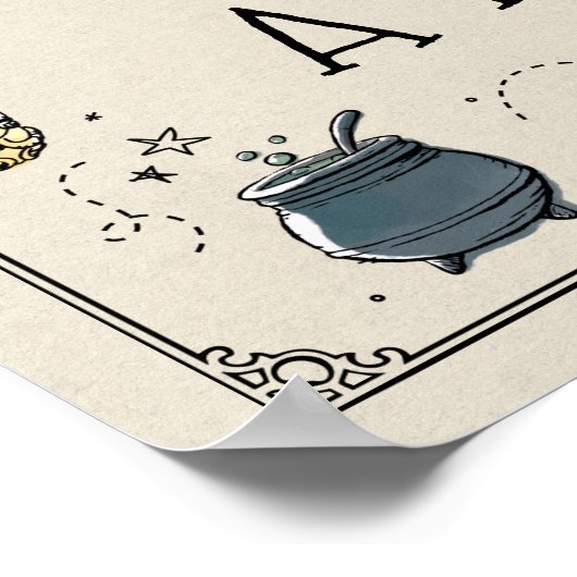 Harry Potter Eerste Verjaardag Neem een traktatie Poster (Hoek)