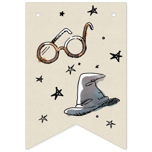  Harry Potter Eerste Verjaardag Vlaggetjes (Eerste vlag)