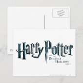 Harry Potter en de dodelijke hallows Logo 1 2 Briefkaart (Voorkant / Achterkant)