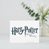 Harry Potter en de dodelijke hallows Logo 1 2 Briefkaart (Staand voorkant)