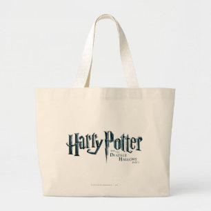 Harry Potter en de dodelijke hallows Logo 1 2 Grote Tote Bag