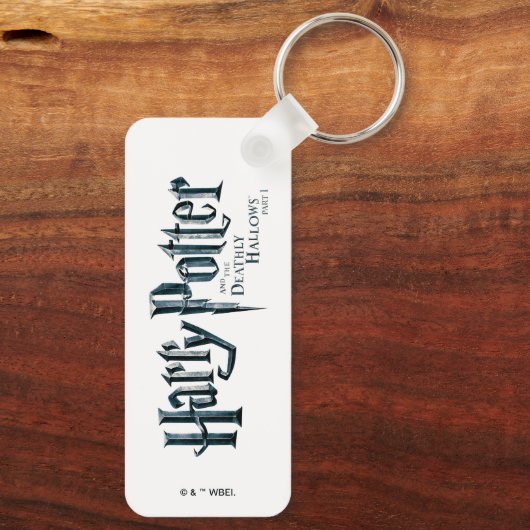 Harry Potter en de dodelijke hallows Logo 1 2 Sleutelhanger (Achterkant)