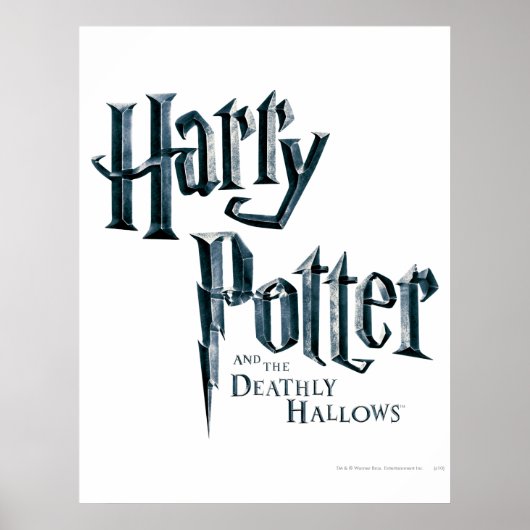 Harry Potter en de dodelijke hallows Logo 1 Poster (Voorkant)