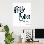 Harry Potter en de dodelijke hallows Logo 1 Poster (Thuiskantoor)