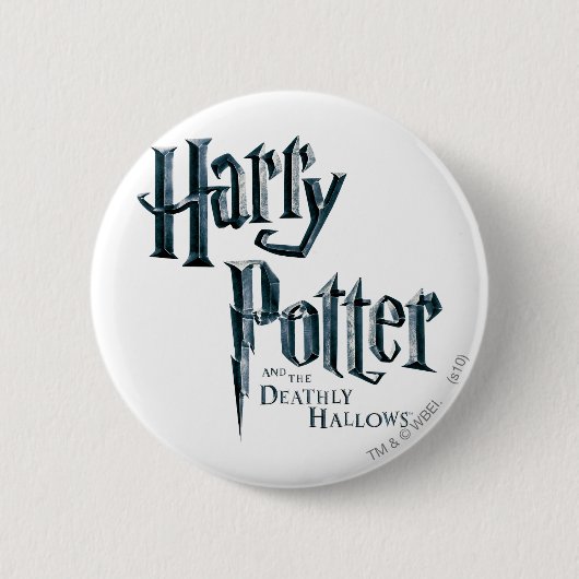 Harry Potter en de dodelijke hallows Logo 1 Ronde Button 5,7 Cm (Voorkant)