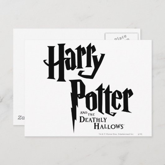 Harry Potter en de dodelijke hallows Logo 2 Briefkaart (Voorkant / Achterkant)
