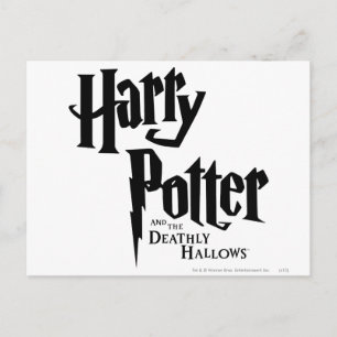 Harry Potter en de dodelijke hallows Logo 2 Briefkaart