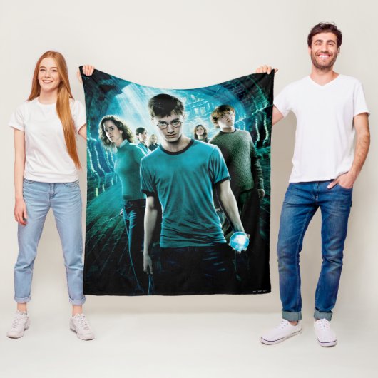 HARRY POTTER EN DE ORDE VAN DE FENIX™ Blauw Fleece Deken (In situ)