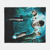 HARRY POTTER EN DE ORDE VAN DE FENIX™ Blauw Fleece Deken (Voorkant (Horizontaal))