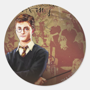 HARRY POTTER EN DE ORDE VAN DE PHOENIX™ Collage Ronde Sticker