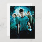 HARRY POTTER EN DE ORDE VAN PHOENIX™ Blue Briefkaart (Voorkant / Achterkant)