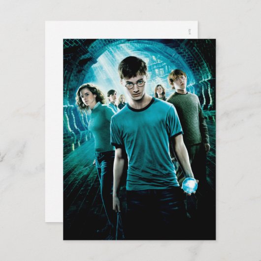 HARRY POTTER EN DE ORDE VAN PHOENIX™ Blue Briefkaart (Voorkant / Achterkant)