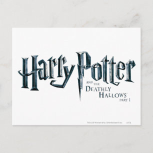 Harry Potter en de Relieken van de Dood Logo 1 2 Briefkaart