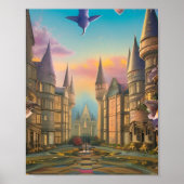 Harry potter en de schoonheid van de Hogwarts Poster (Voorkant)