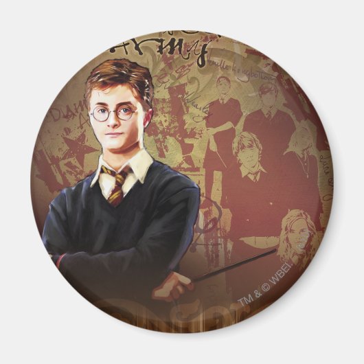 HARRY POTTER EN DE VOLGORDE VAN DE PHOENIX™ Collag Magneet (Voorkant)