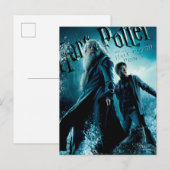 Harry Potter en Dumbledore op rotsen 1 Briefkaart (Voorkant / Achterkant)
