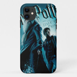 Harry Potter en Dumbledore op rotsen 1 Case-Mate iPhone Case