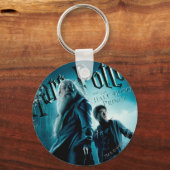 Harry Potter en Dumbledore op rotsen 1 Sleutelhanger (Voorkant)
