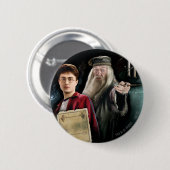 Harry Potter en Dumbledore Ronde Button 5,7 Cm (Voorkant /achterkant)