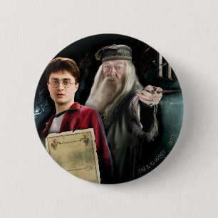 Harry Potter en Dumbledore Ronde Button 5,7 Cm