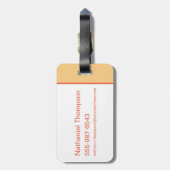 HARRY POTTER™ en Hedwig Illustratie Bagagelabel (Achterkant verticaal)