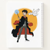 HARRY POTTER™ en Hedwig Illustratie Notitieboek (Achterkant)