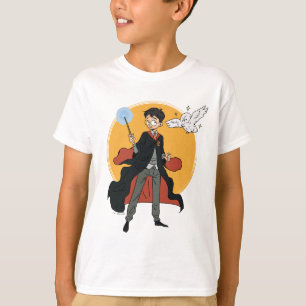 HARRY POTTER™ en Hedwig Illustratie T-shirt