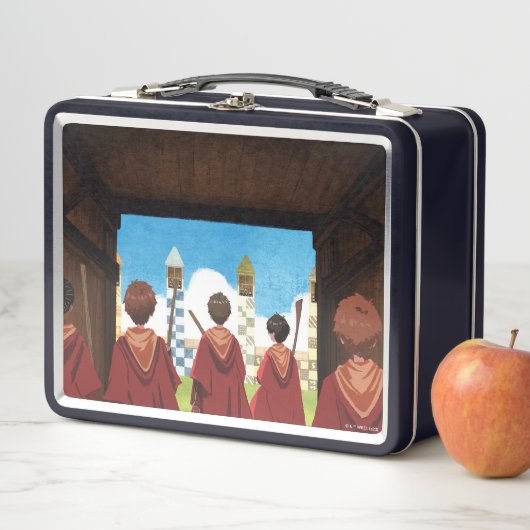 HARRY POTTER™ en het GRYFFINDOR™ QUIDDITCH™-team (In situ)