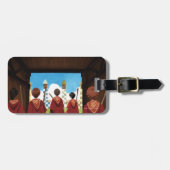 HARRY POTTER™ en het GRYFFINDOR™ QUIDDITCH™-team Bagagelabel (Voorkant horizontaal)